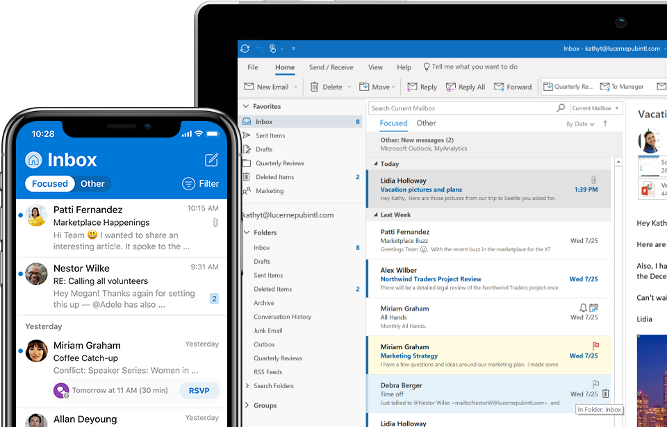 Microsoft Outlook - Email and Calendar