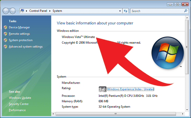 Windows Vista Guide System