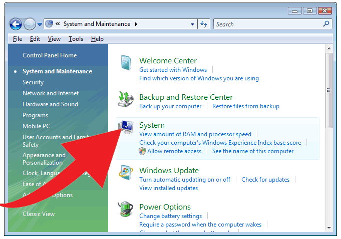 Windows Vista Guide System and Maintenance 