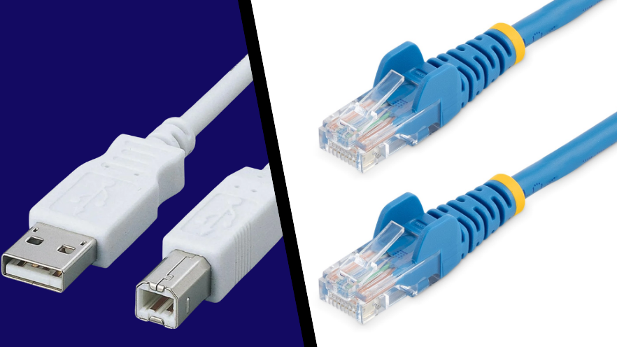 USB & Ethernet Cables