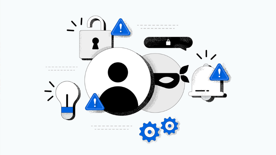 Social icons with alerts