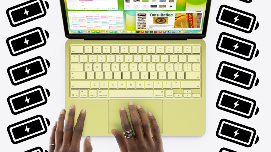 Macbook Neo Battery Banner