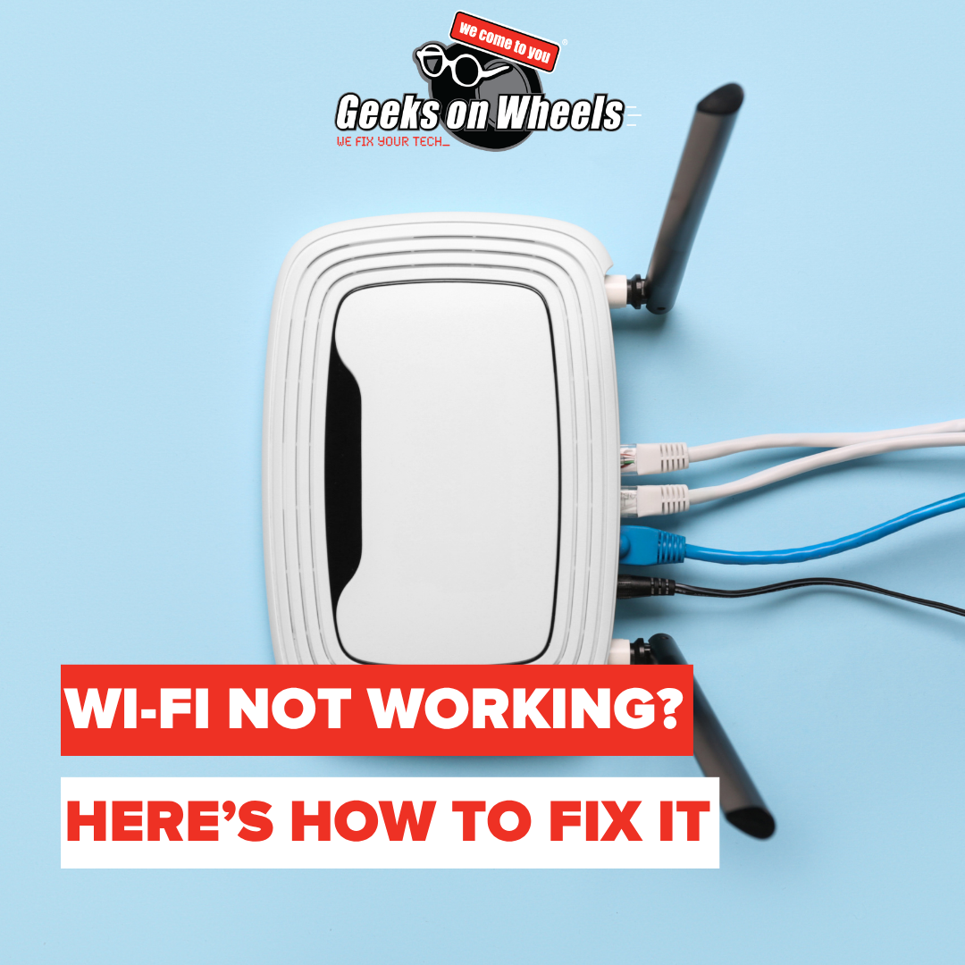 Router with GoW Logo and Title